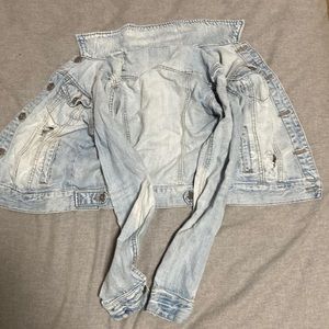 jean jacket from MUDD. size small. light blue